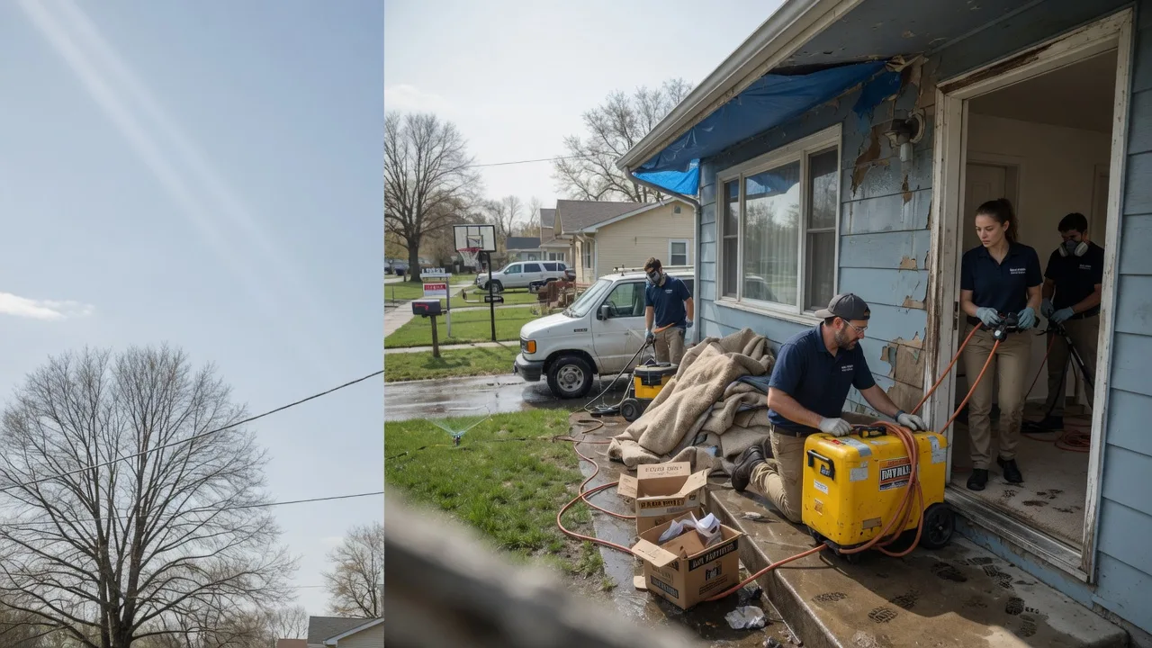 Basement Flood Cleanup in Mount Holly, VT near me